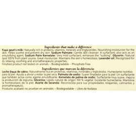 Nature By Canus Bar Soap - Goats Milk - Lavender Oil - 5 Oz