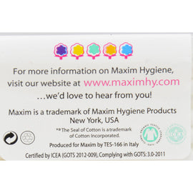Maxim Hygiene Products Organic Cotton Swabs - Matchbox Pack - 200 Ct