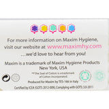 Maxim Hygiene Products Organic Cotton Swabs - Matchbox Pack - 200 Ct