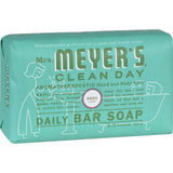 Mrs. Meyer's Bar Soap - Basil - 5.3 Oz - Case Of 12