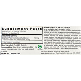 Nature's Answer Kava 6 Extract - Alcohol Free - 1 Oz