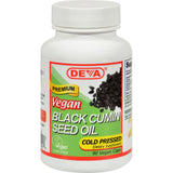 Deva Vegan Vitamins Black Cumin Seed Oil - 90 Vegetarian Capsules