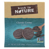 Back To Nature Creme Cookies - Classic - Case Of 6 - 12 Oz.