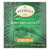 Twining's Tea Breakfast Tea - Irish, Black - Case Of 6 - 50 Bags