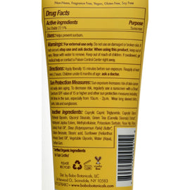 Babo Botanicals Sunscreen - Clear Zinc Unscented Spf 30 - 3 Oz