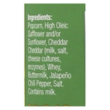 Pop Art Gourmet Popcorn - White Cheddar Jalapeno - Case Of 9 - 5 Oz.