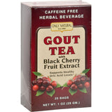 Only Natural Gout Tea - Black Cherry Fruit Extract - 20 Bags