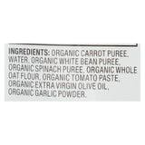 Plum Organics Second Blends Hearty Veggie Meal - Roasted Carrot Spinach And Beans - Case Of 6 - 3.5 Oz.