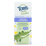 Tom's Of Maine Toothpaste - Toddler Training - Natural - Fluoride Free - Mild Fruit - 1.75 Oz - Case Of 6