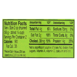 Wild Selections Solid White Albacore Tuna In Water - No Salt - Case Of 12 - 5 Oz.