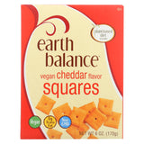 Earth Balance Vegan Squares - Cheddar - Case Of 6 - 6 Oz.