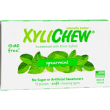 Xylichew Gum - Spearmint - Counter Display - 12 Pieces - 1 Case