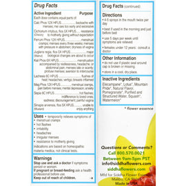 Siddha Flower Essences Female Balance - 1 Fl Oz