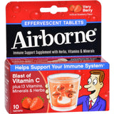 Airborne Effervescent Tablets With Vitamin C - Very Berry - 10 Tablets