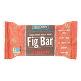 Nature's Bakery Stone Ground Whole Wheat Fig Bar - Strawberry - 2 Oz - Case Of 12