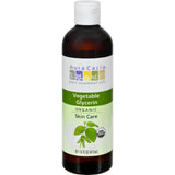 Aura Cacia Skin Care Oil - Organic Vegetable Glycerin Oil - 16 Fl Oz