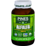 Pines International Alfalfa - Organic - Tablets - 500 Tablets