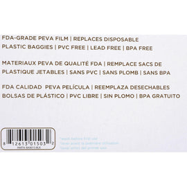 Blue Avocado Snack Zip Bag - Black - 3 Pack