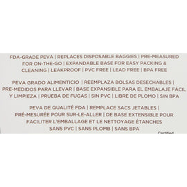 Blue Avocado Volume Zip Bag - 1 Cup - Translucent