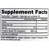 Devan Vegan Vitamins Pumpkin Seed Oil - Vegan - 90 Vegan Capsules