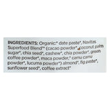 Navitas Naturals Snacks - Organic - Power - Coffee Cacao - 8 Oz - Case Of 12