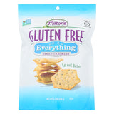 Miltons Gluten Free Baked Crackers - Everything - Case Of 12 - 4.5 Oz.