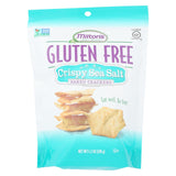 Miltons Gluten Free Baked Crackers - Crispy Sea Salt - Case Of 12 - 4.5 Oz.