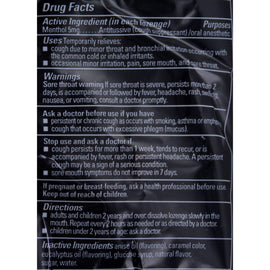 Jakemans Lozenge - Throat And Chest - Licorice - 30 Count