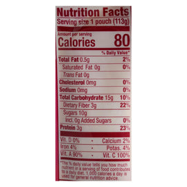 Happy Tot Toddler Food - Organic - Fiber And Protein - Stage 4 - Pear Raspberry Butternut Squash And Carrot - 4 Oz - Case Of 16