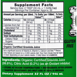Dynamic Health Juice - Graviola Gold - Organic Certified - 32 Oz