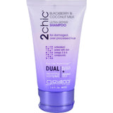 Giovanni Hair Care Products Shampoo - 2chic - Repairing - Blackberry And Coconut Milk - 1.5 Oz
