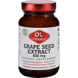 Olympian Labs Grape Seed Extract - 600 Mg - 60 Vegetarian Capsules