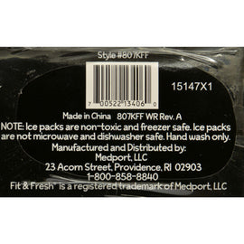 Fit And Fresh Ice Packs - Cool Coolers - Multicolored Penguin - 4 Count