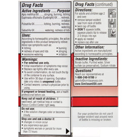 Similasan Redness And Itchy Eye Relief - .33 Oz