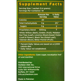 Herbion Naturals Respiratory Care - Natural Care - Herbal Granules - 10 Packets