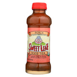 Sweet Leaf Tea Black Iced Tea - Peach - Case Of 12 - 16 Fl Oz.