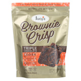 Dr. Lucy's - Brownie Crisps - Triple Chocolate - Case Of 8 - 4.5 Oz.