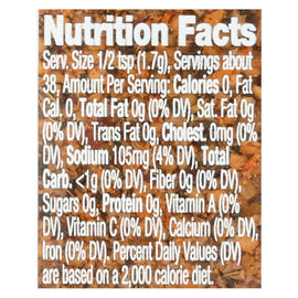 Simply Organic Steak Grilling Seasons - Case Of 6 - 2.3 Oz.