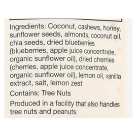 Wholeme Lemon Berry Chia - Gluten Free - Case Of 6 - 8 Oz.