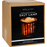 Evolution Salt Crystal Salt Lamp - Wooden Basket - 1 Count