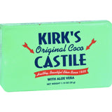 Kirks Natural Bar Soap - Coco Castile - Aloe Vera - Travel Size - 1.13 Oz