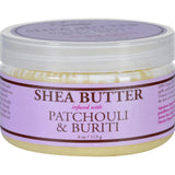 Nubian Heritage Shea Butter - 100 Percent Organic - Patchouli And Buriti - 4 Oz