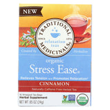 Traditional Medicinals Relaxation Tea - Stress Ease, Cinnamon - Case Of 6 - 16 Bags