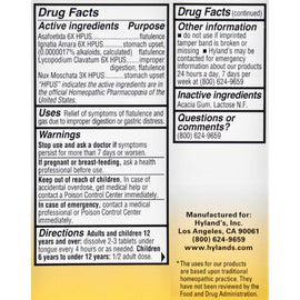 Hylands Homeopathic Gas - 100 Tablets