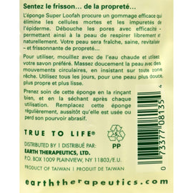 Earth Therapeutics Loofah - Super - Body Scrubber - Green - 1 Count