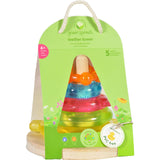 Green Sprouts Stacking Teether Tower - 6 Months Plus - Dream Window - 1 Count