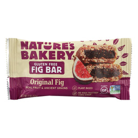 Nature's Bakery Gluten Free Fig Bar - Original - Case Of 12 - 2 Oz.