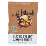 Wild Friends Classic Creamy Almond Nut Butter  - Case Of 10 - 1.15 Oz