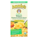 Annie's Homegrown Organic Gluten Free Vegan Elbows And Creamy Sauce Rice Pasta Dinner - Case Of 12 - 6 Oz.