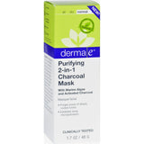 Derma E Mask - Purifying 2-in-1 Charcoal - 1.7 Oz